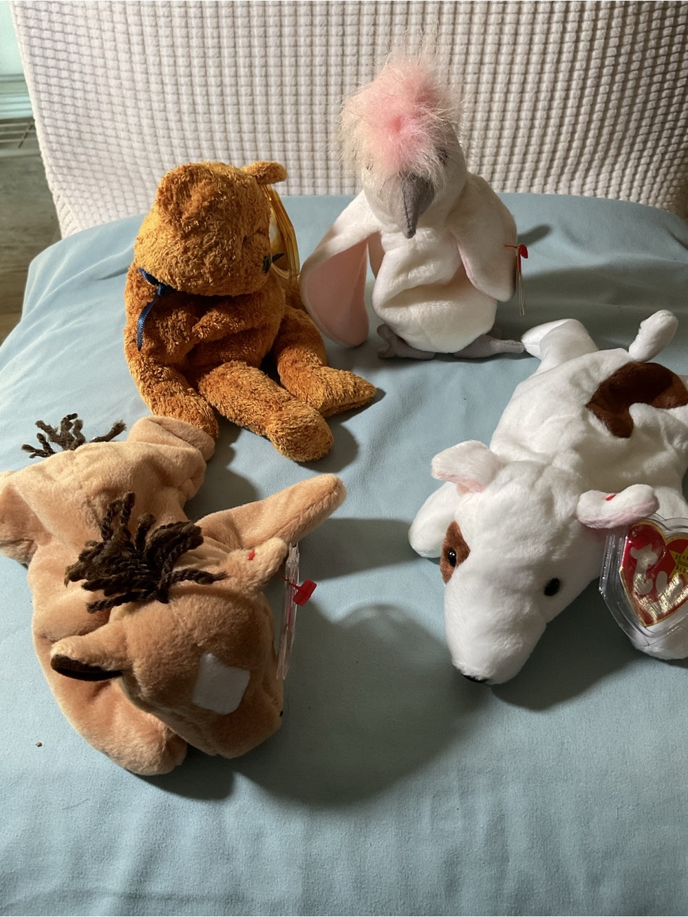 Lot of 4 Ty beanie babies